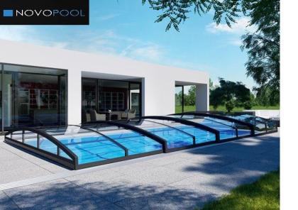 Pool Überdachung Casablanca 8 60 Abdeckung Albixon Gratis Roboter E10 Vivapool