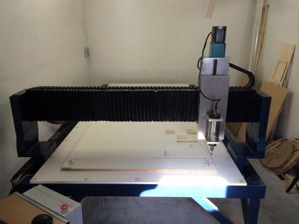 CNC Fräse Fräsmaschine Portalfräse 2500 x 1100 x 200