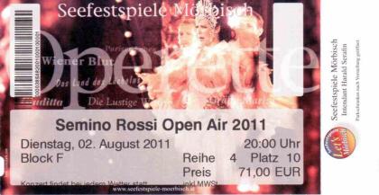 Semino Rossi Open Air Seebühne Mörbisch am 02. 08. 2022
