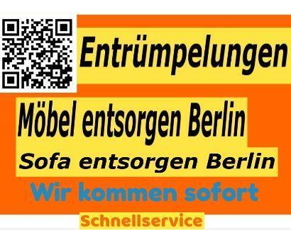 Berlin Sofa Entrümpelung pauschal 80 Euro T. 03060977577 Entrümpelungen