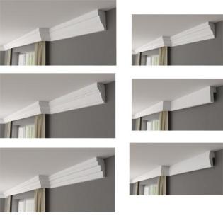 Stuckprofil Gesims Dekor Dekorleiste Lesisten Element Design Muster zur Auswahl