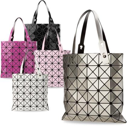 Shopperbag 3D dreidimensional Henkeltasche geometrischen Muster