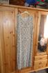 Verkaufe ein weiß /beages Damenkleid Gr. 52