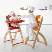 Hoch Stuhl Baby Pali Pappy-Re aus Holz mitwachsend von Pali-World