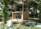 Modernes Gartenhaus Heimbüro Büro Gartenbüro 4x3m