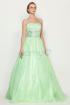 Bodenlanges romantisches dünnes Quinceanera Kleid - Dameo. de