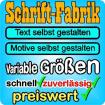 SCHAUFENSTERBESCHRIFTUNG SELBST GESTALTEN - SCHRIFT-FABRIK. DE